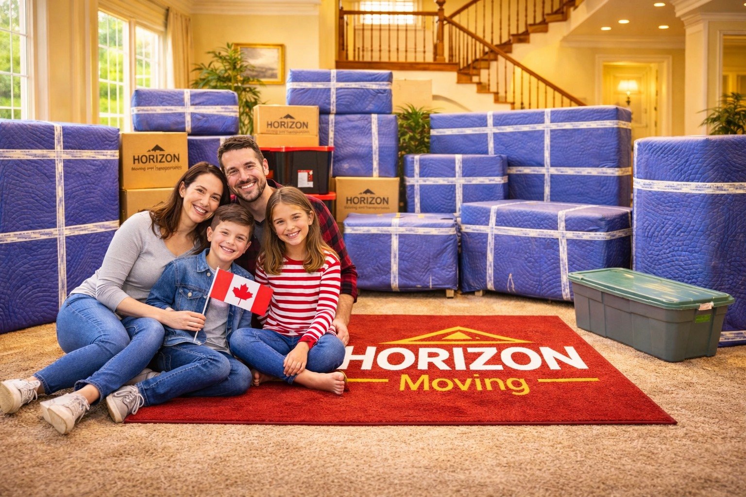 Professional movers in Fort McMurray — Horizon Moving team