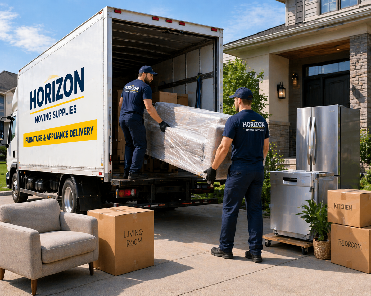 Furniture and appliance delivery
